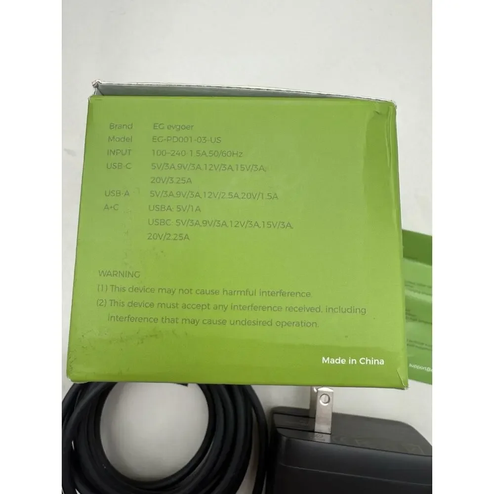2 in 1 65W Laptop & phone Charger, For Microsoft Windows Surface Charger *READ..